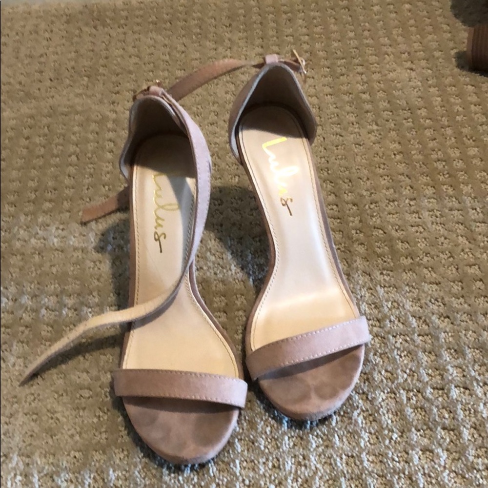 Cute pink heels